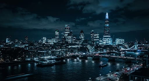 London financial district